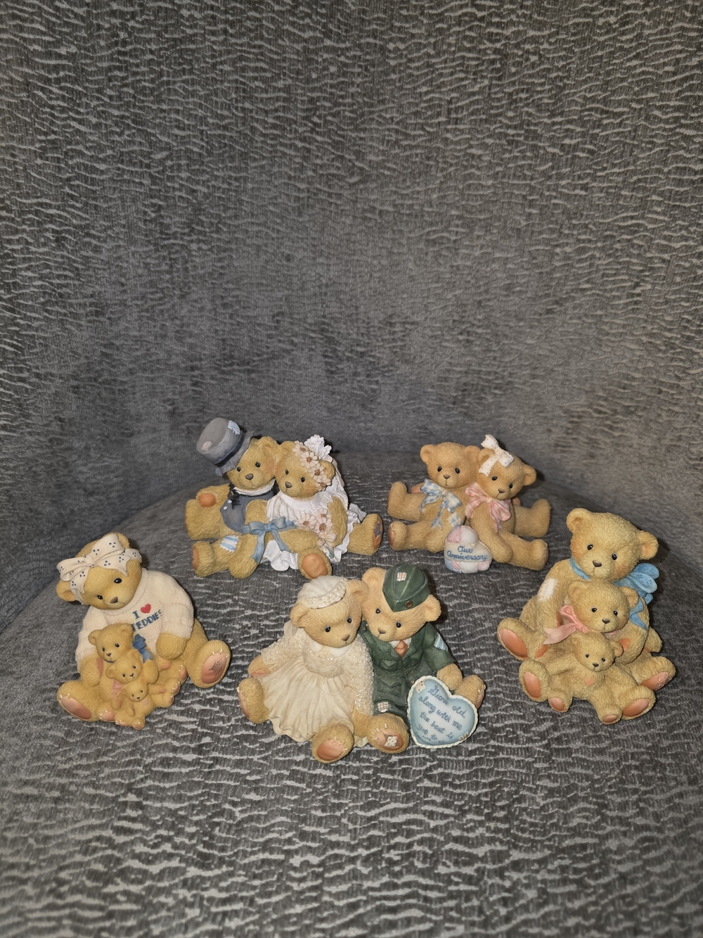 Lot Of 5 Cherished Teddies Wedding Anniversary Mother Friends Vintage